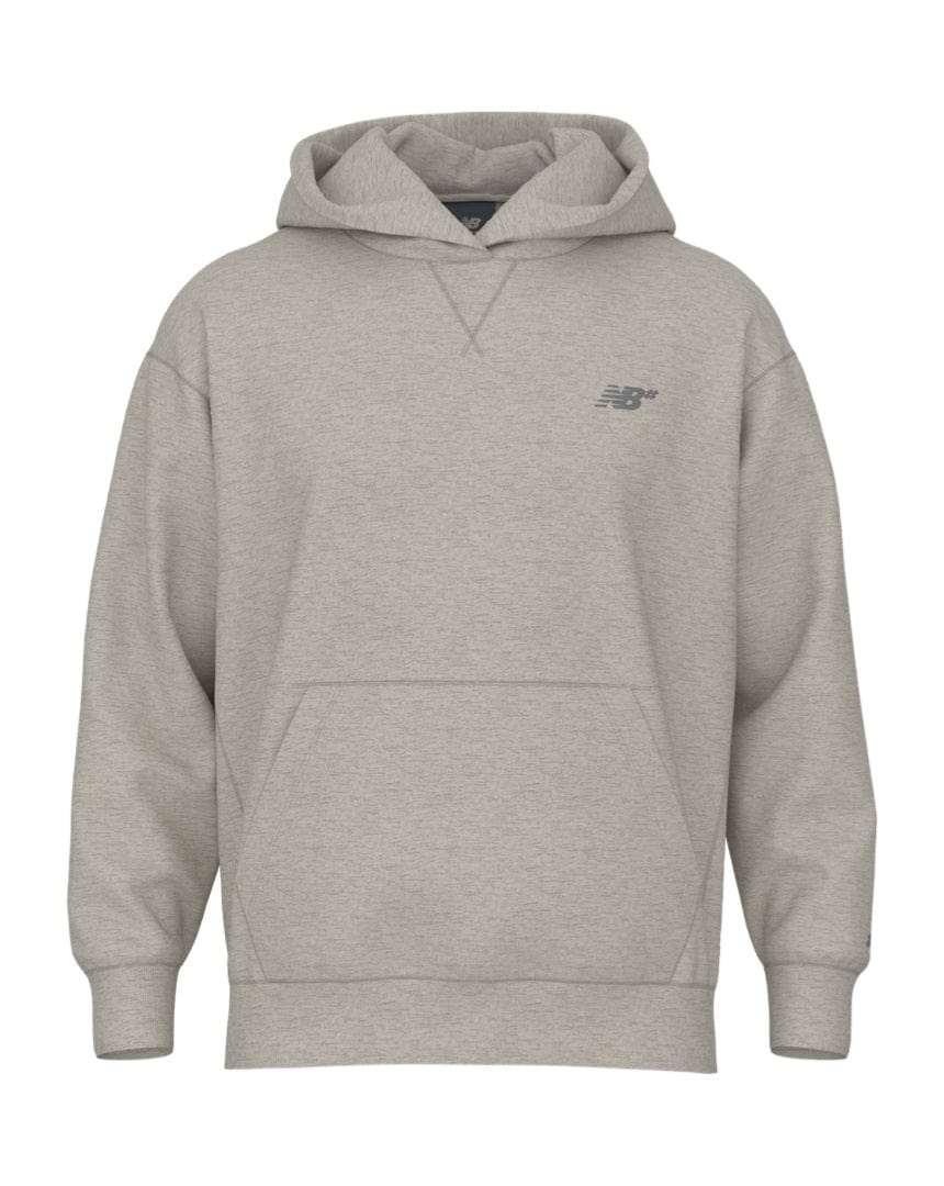 New Balance Numeric Athletic French Terry Hoodie - Oatmeal Heather - MT51960_OTH - 197967326844