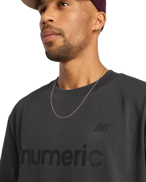 New Balance Numeric Cotton T-Shirt - Black - -