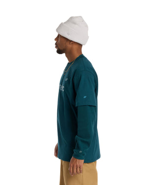 New Balance Numeric Cotton T-Shirt - Medusa Green - -