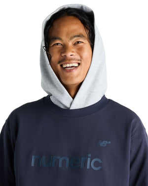 New Balance Numeric Cotton Tee - Dark Night - -