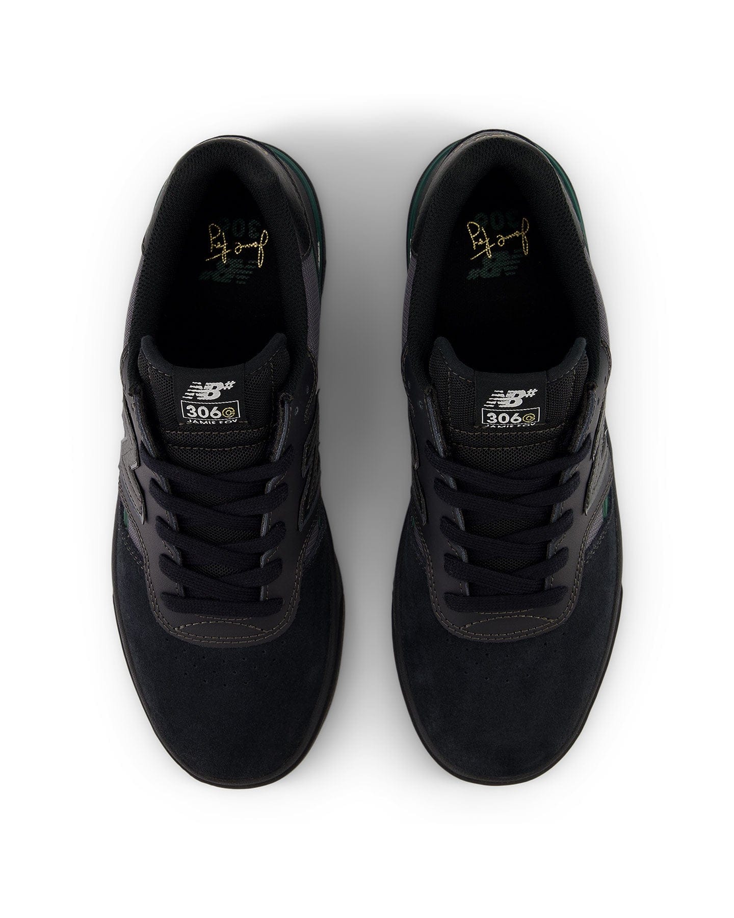 New Balance Numeric Jamie Foy 306 Cup - Black / Nightwatch Green - -
