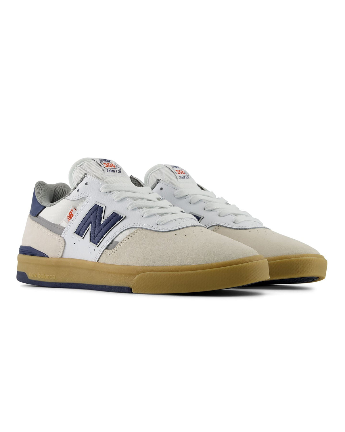 New Balance Numeric Jamie Foy 306 Cup - White / Blue - -