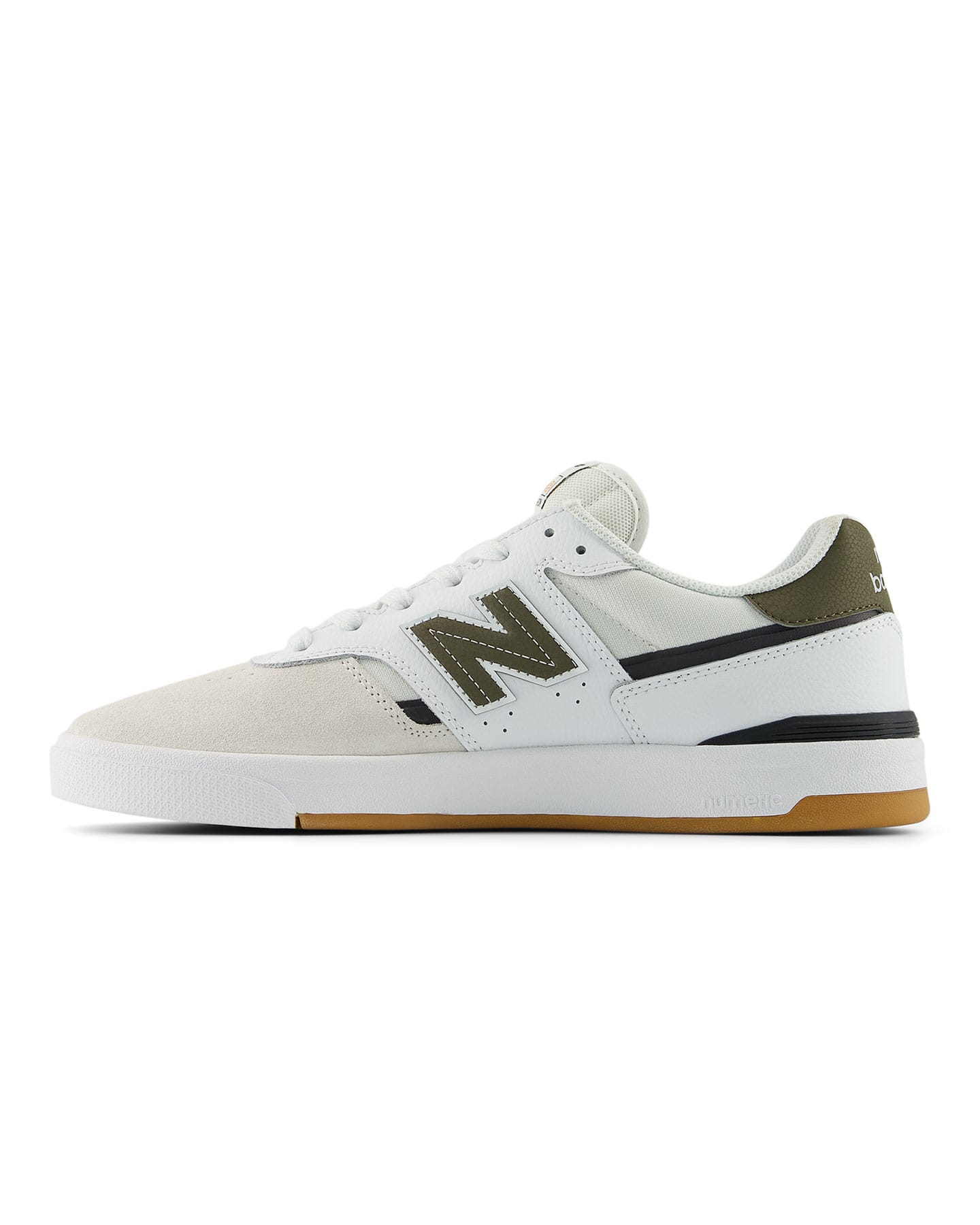 New Balance Numeric Jamie Foy 306 Cup - White / Dark Moss - -