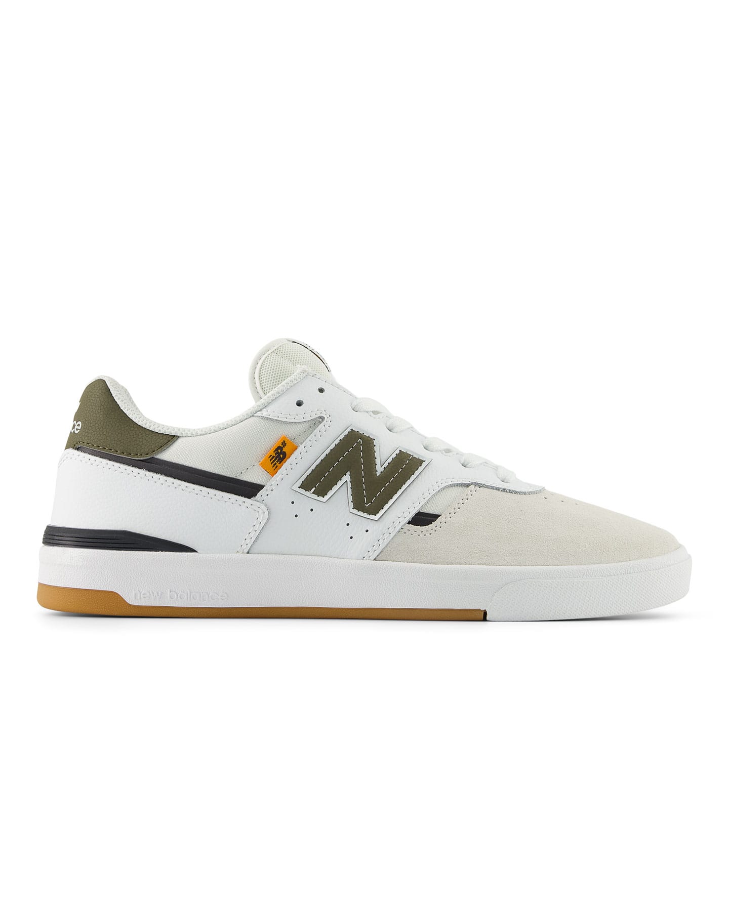 New Balance Numeric Jamie Foy 306 Cup - White / Dark Moss - -