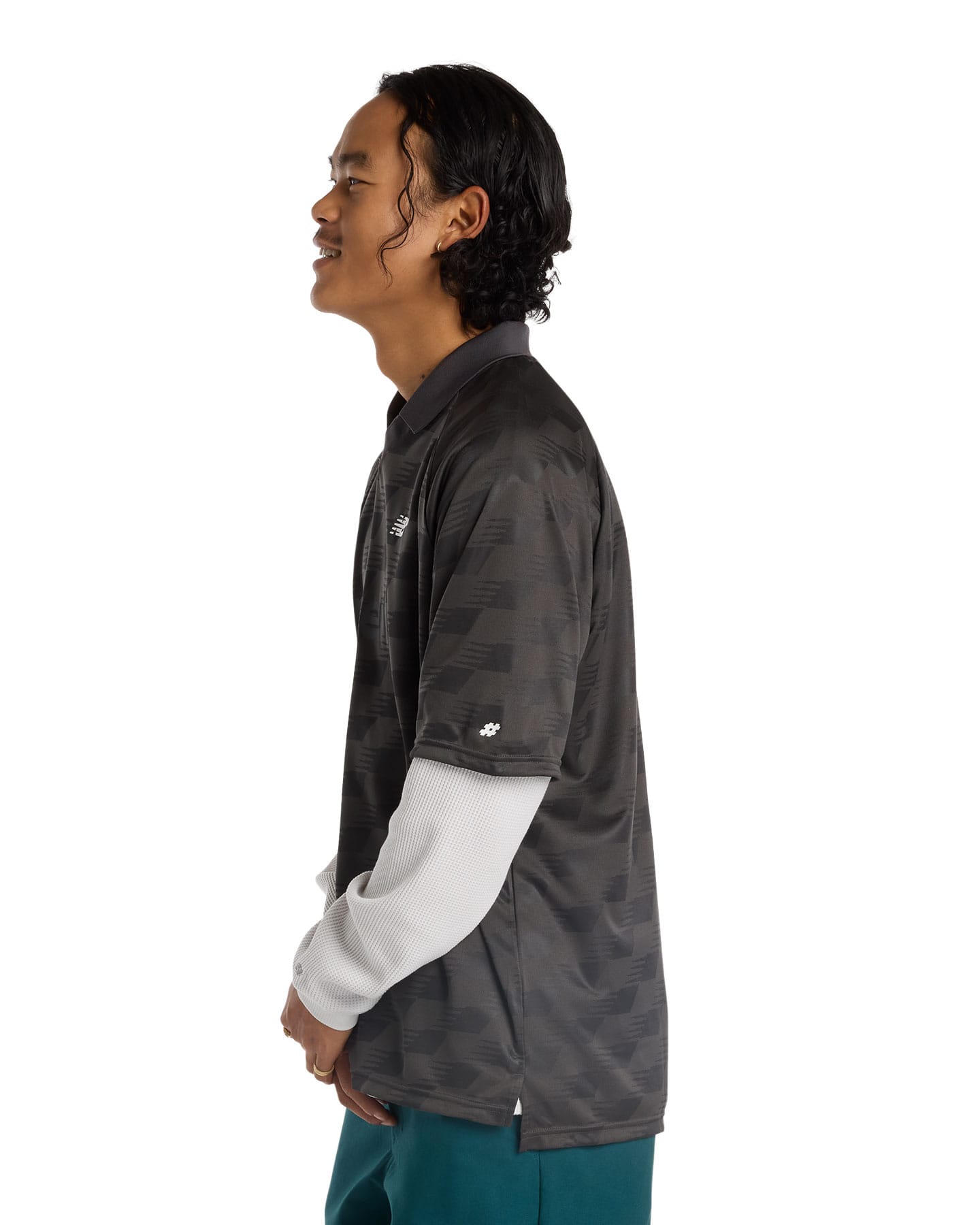 New Balance Numeric Jersey - Faded Black - -