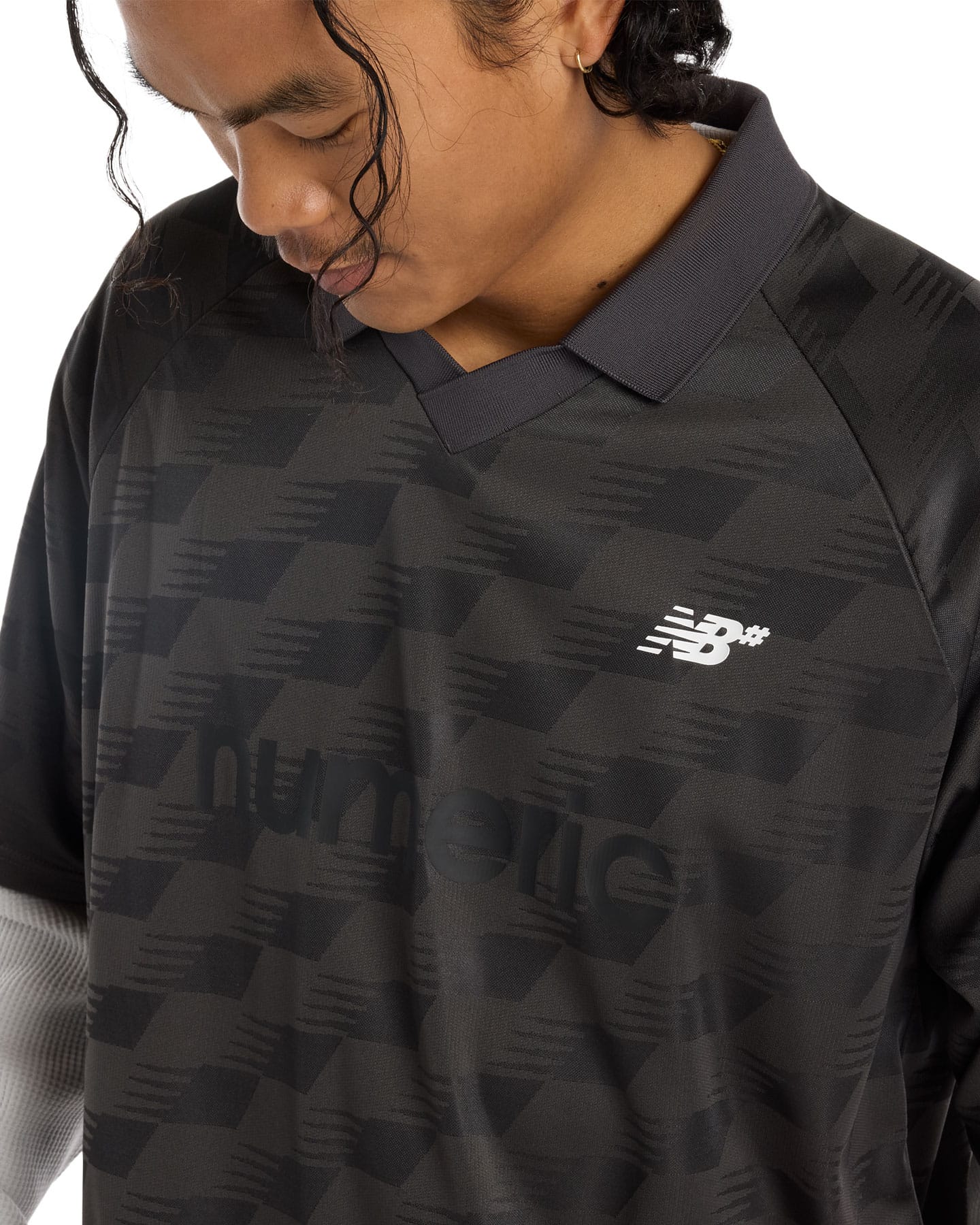 New Balance Numeric Jersey - Faded Black - -