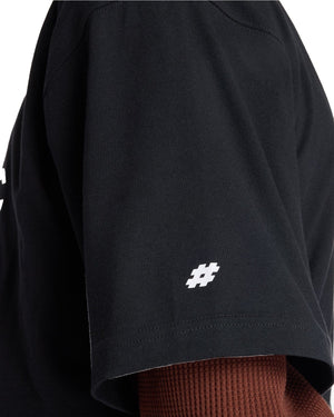 New Balance Numeric Linear Logo Tee - Black - -