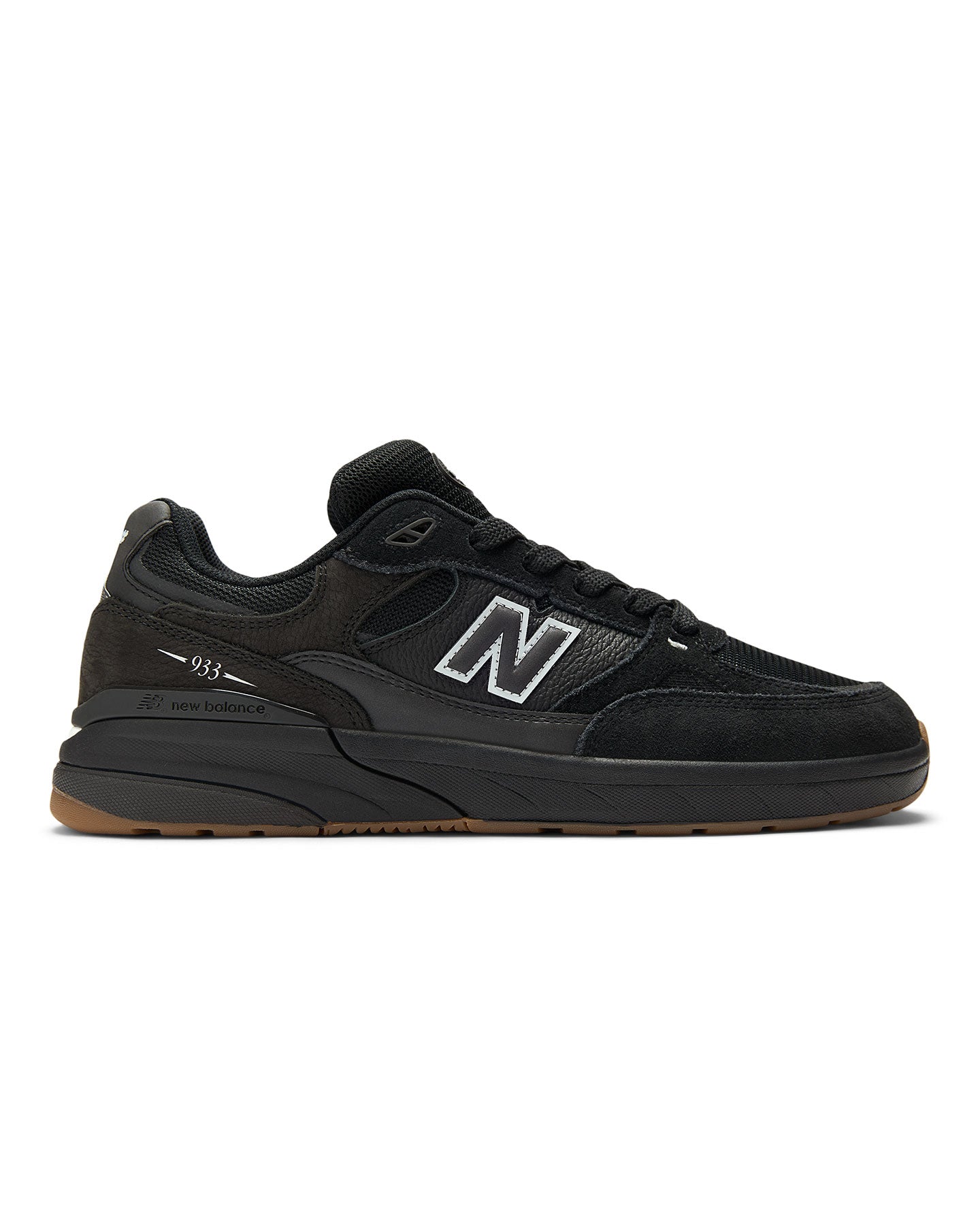 New Balance Numeric Reynolds 933 - Black / Black - -