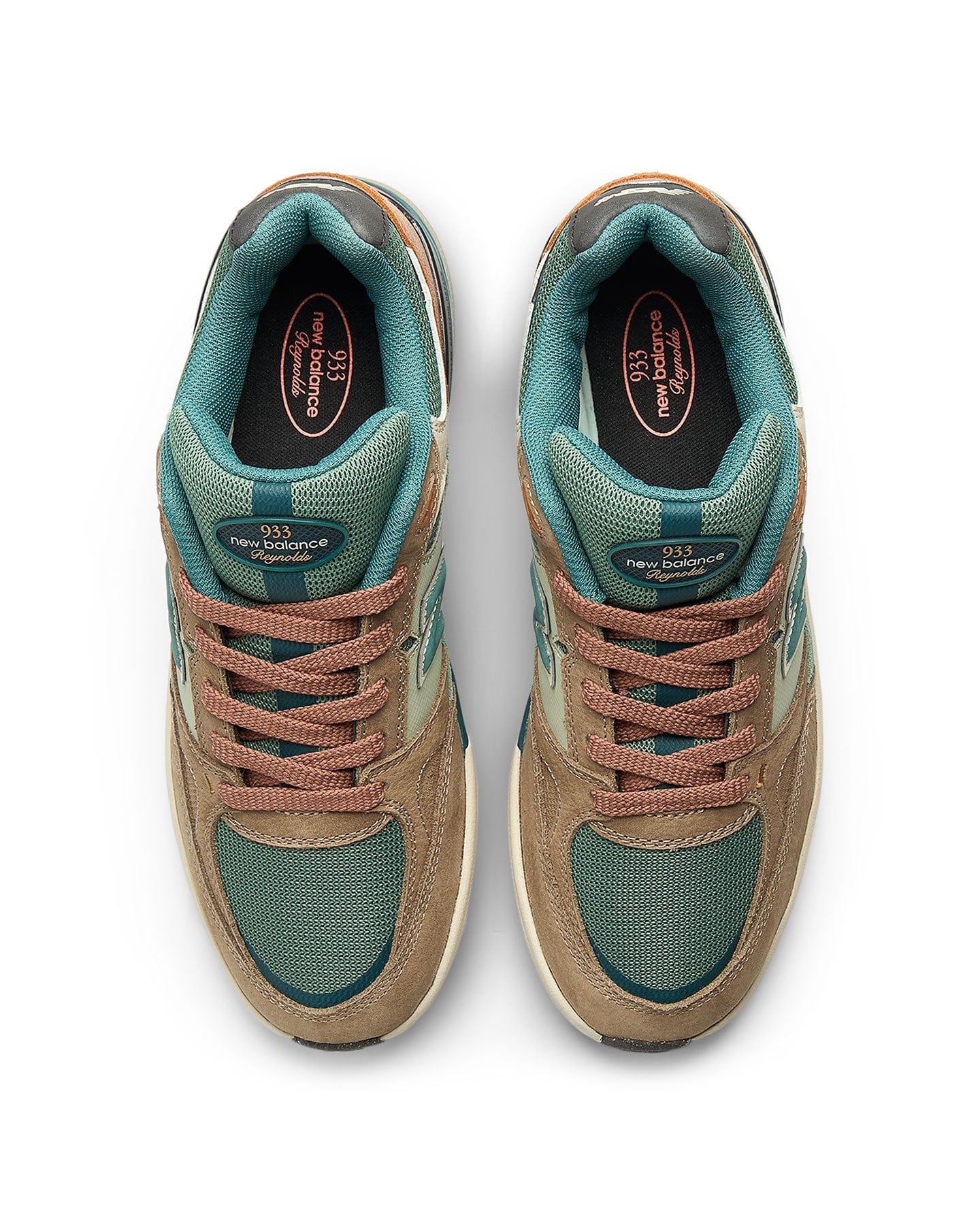 New Balance Numeric Reynolds 933 - Brown / Green - -