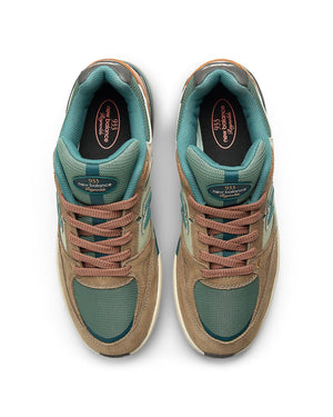 New Balance Numeric Reynolds 933 - Brown / Green - -