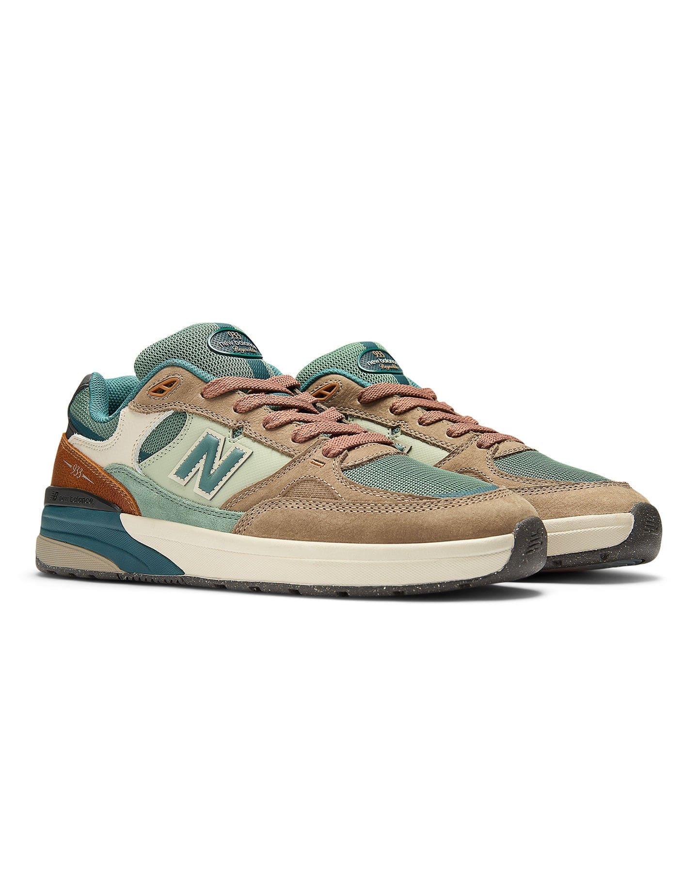 New Balance Numeric Reynolds 933 - Brown / Green - -