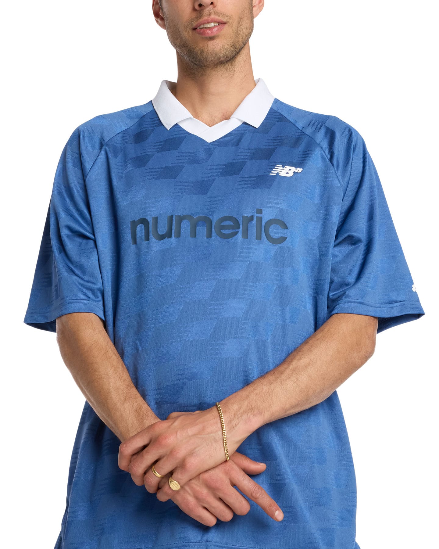 New Balance Numeric Team Jersey - Magic Blue - -