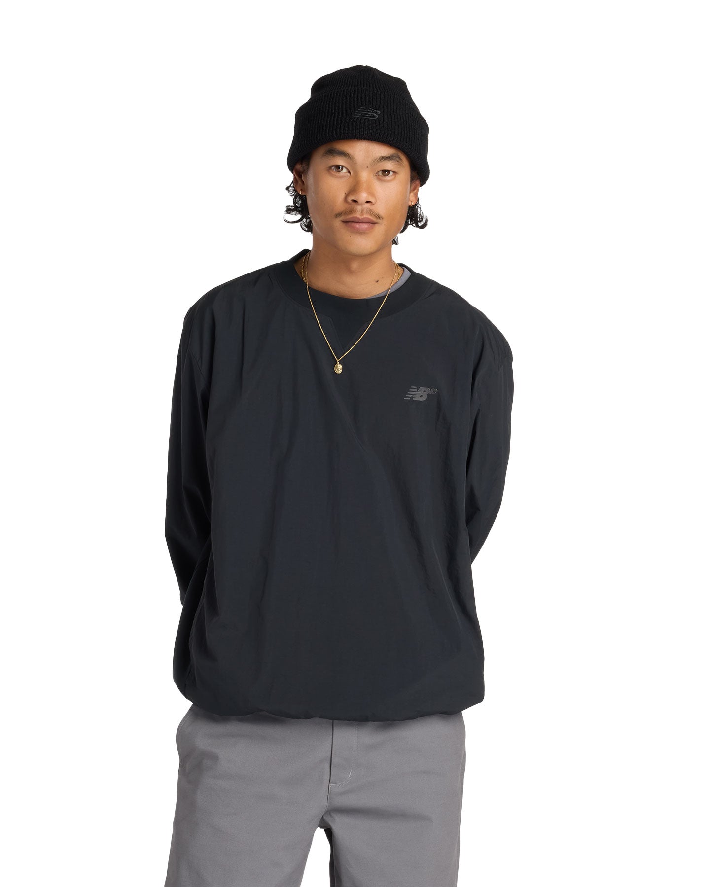New Balance Numeric Woven Crew - Black - -
