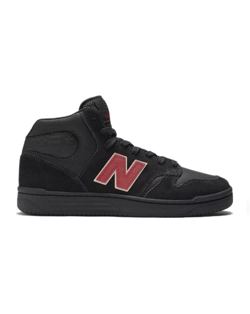 New Balance Numeric x Chocolate 480 High - Black - NM480HCH - 197967705663