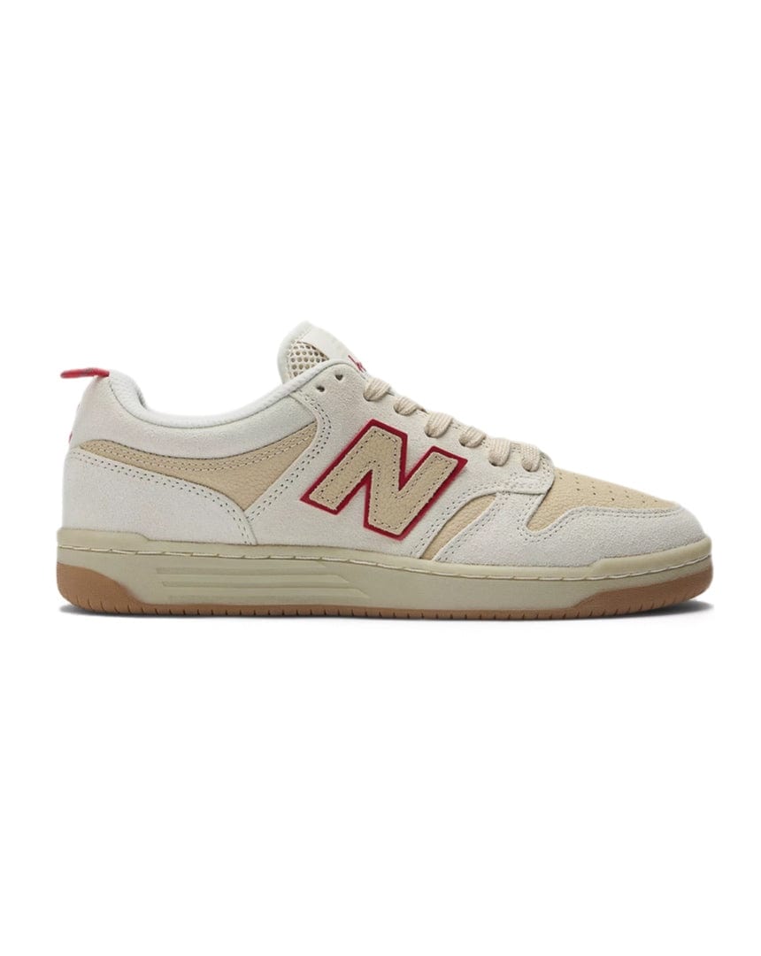 New Balance Numeric x Chocolate 480 - White / Red - -