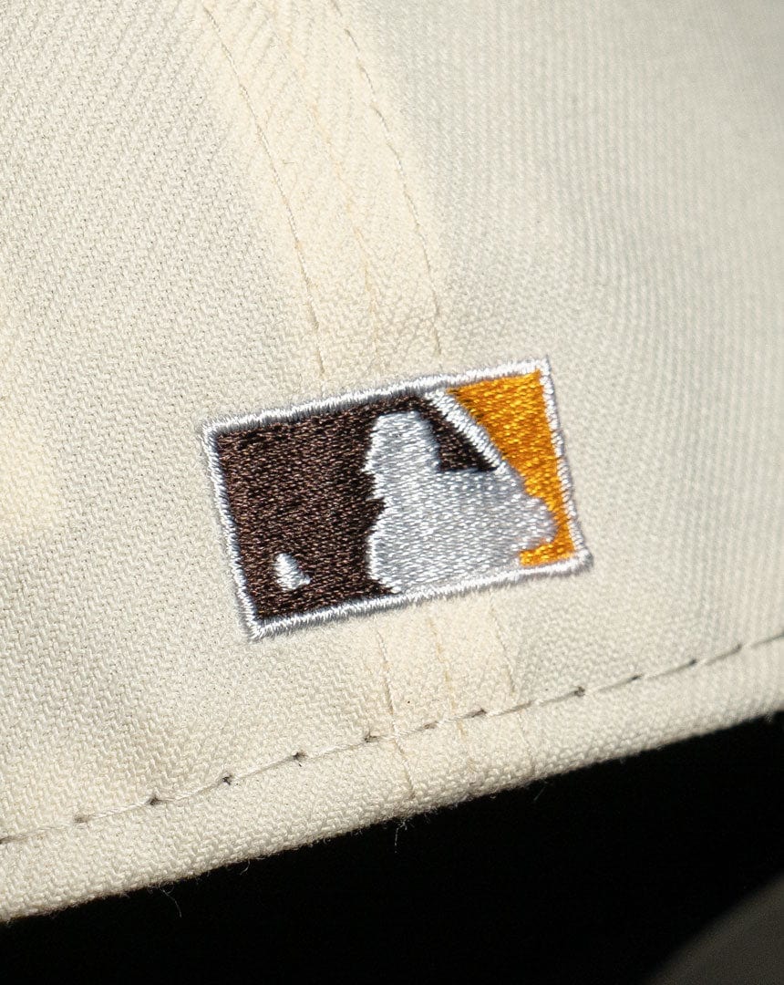 New Era 59Fifty Padres "SD" Est 1969 Side Patch - Chrome / Walnut / Gray UV - -