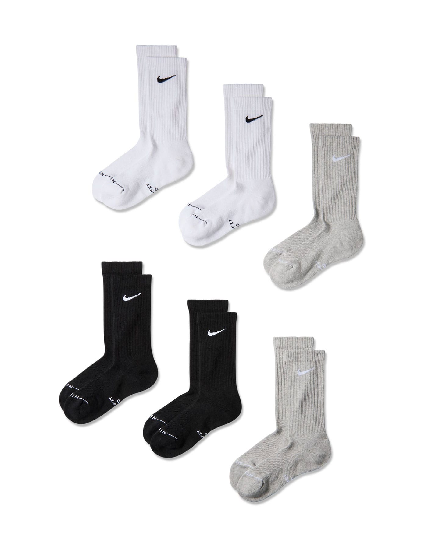 Nike Everyday Elevated Crew 6 Pack - Multicolor - HQ8021 903 - 198729034397