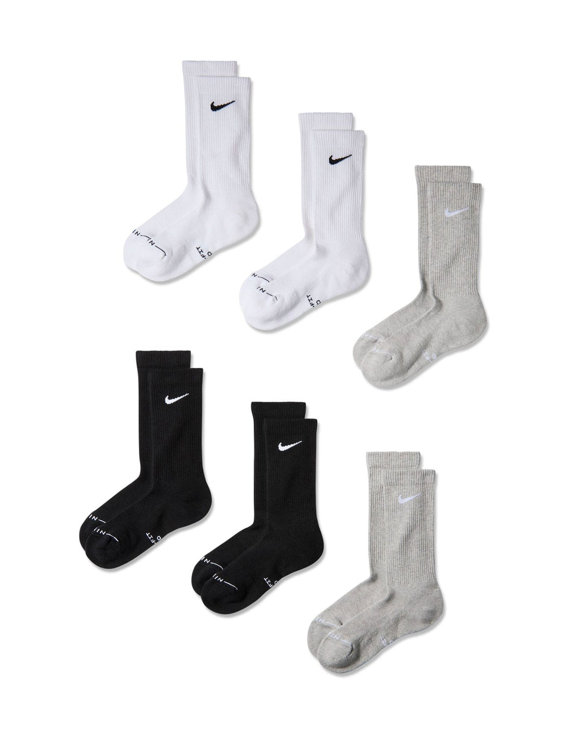 Nike Everyday Elevated Crew 6 Pack - Multicolor - HQ8021 903 - 198729034397