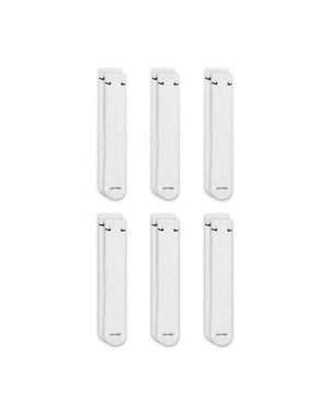 Nike Everyday Plus Cushioned Crew Sock 6 Pack - White - -