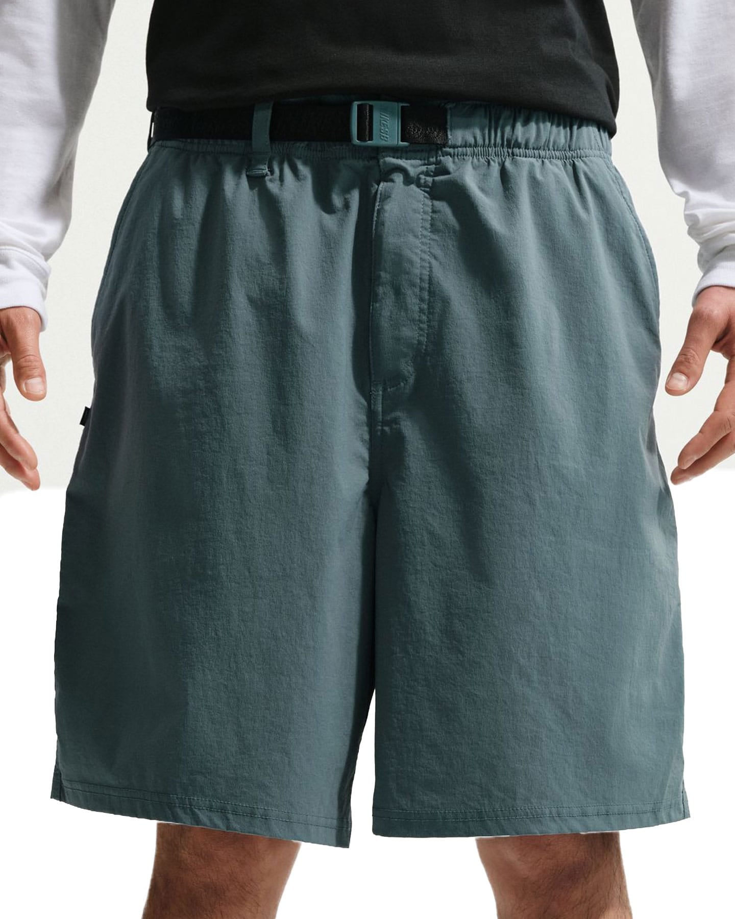Nike SB 9er Shorts - Mineral Slate / White - -