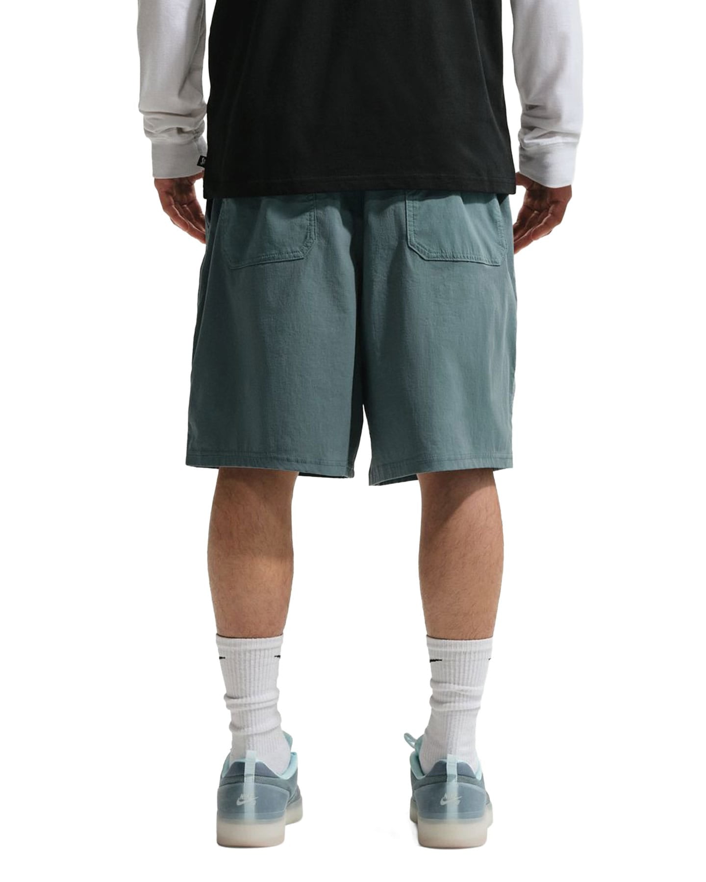 Nike SB 9er Shorts - Mineral Slate / White - -