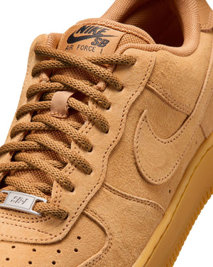 Nike SB Air Force 1 - Flax / Flax - Black - Gum - Light Brown - -