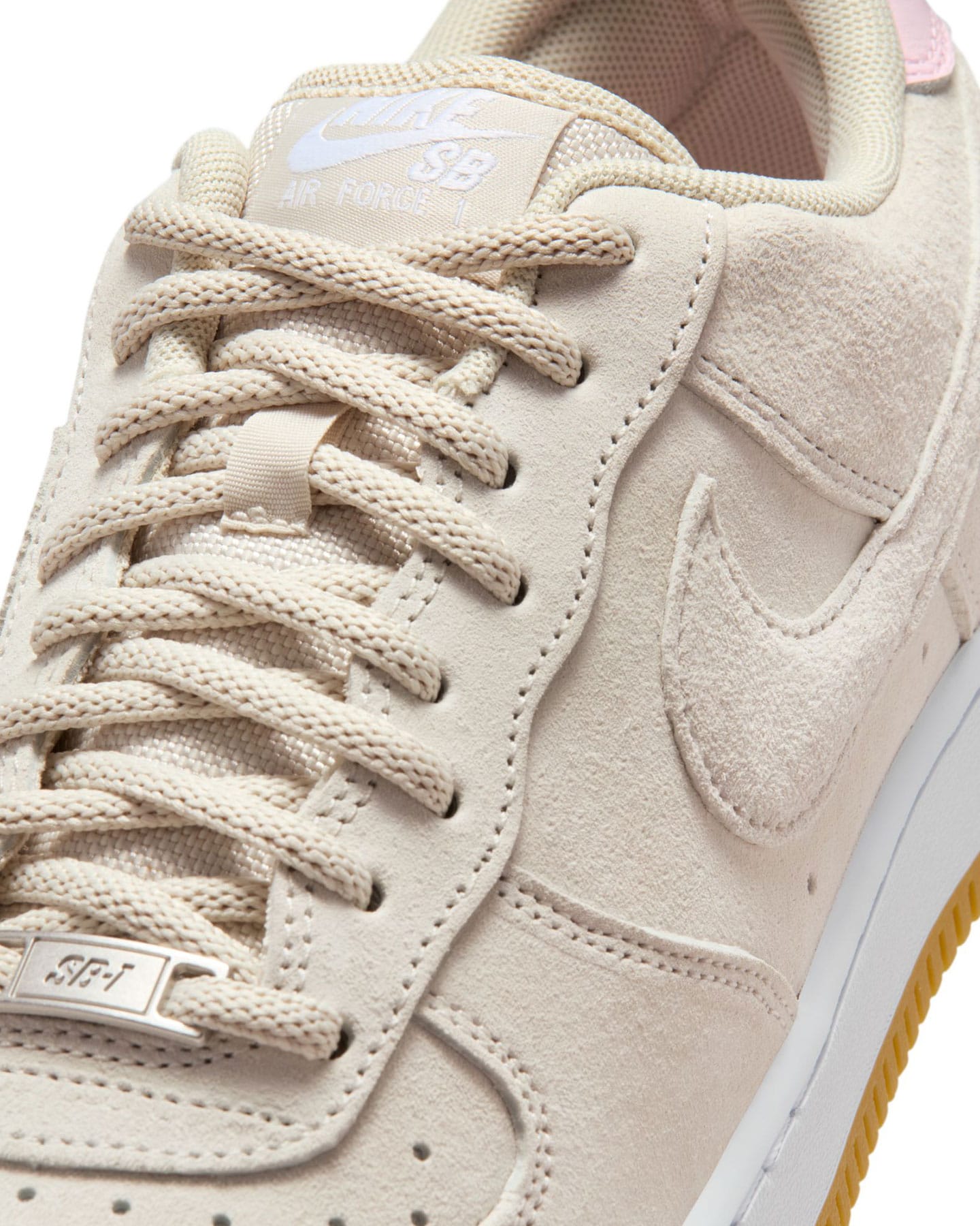 Nike SB Air Force 1 - LT Orewood Brown / LT Orewood Brown - White - -