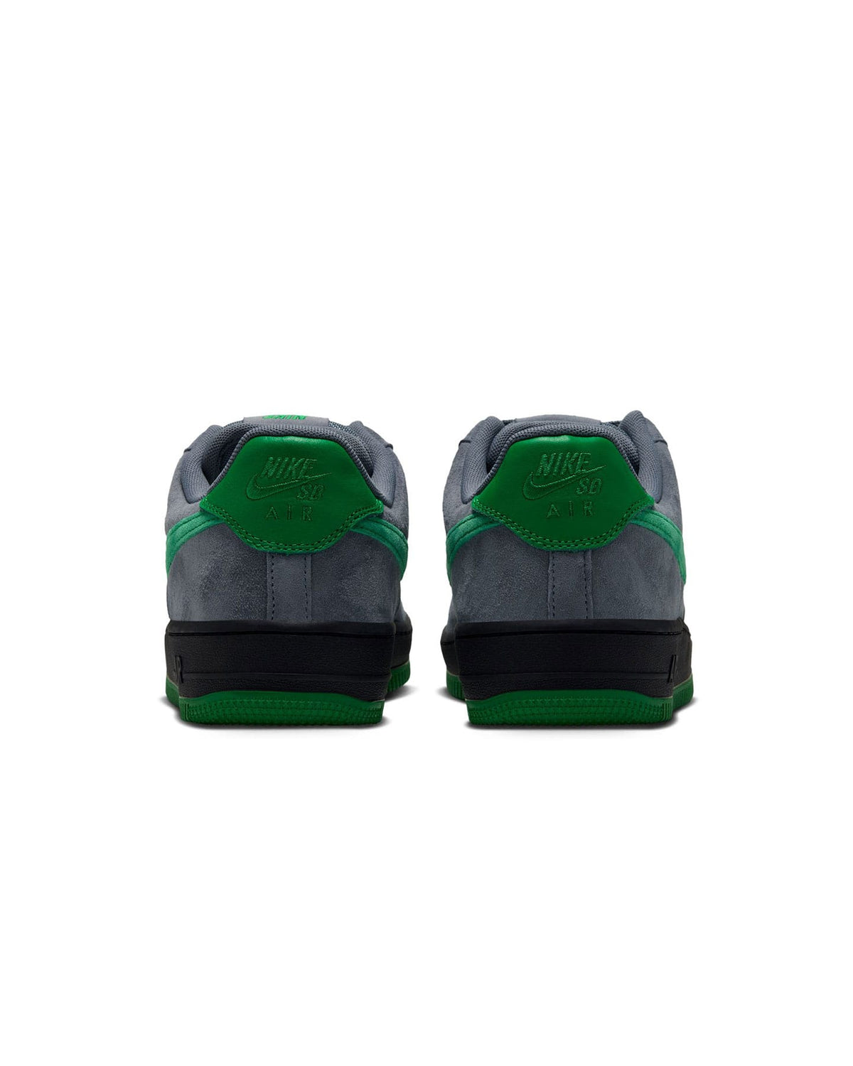 Nike SB Air Force 1 SE - Cool Grey / Court Green - Black - -