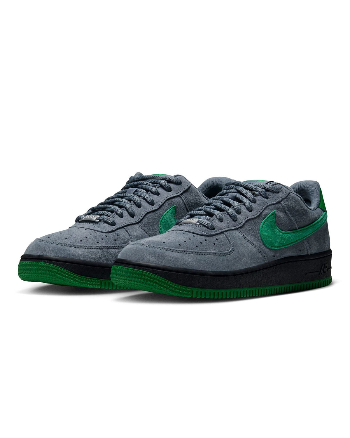 Nike SB Air Force 1 SE - Cool Grey / Court Green - Black - -