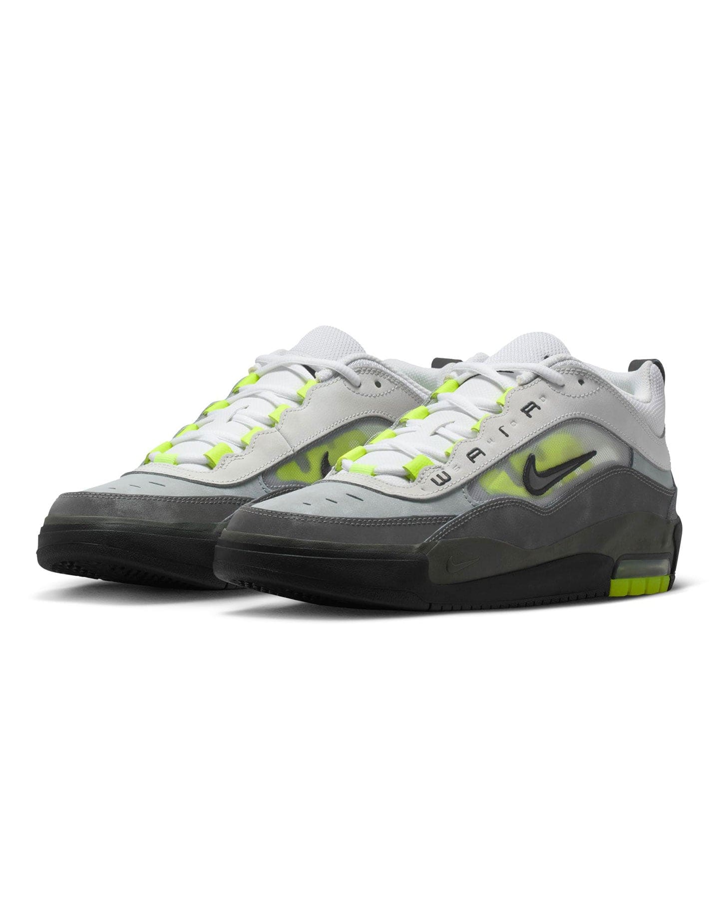 Nike SB Air Max Ishod - Black / Neon Yellow - Anthracite - LT Graphite - -
