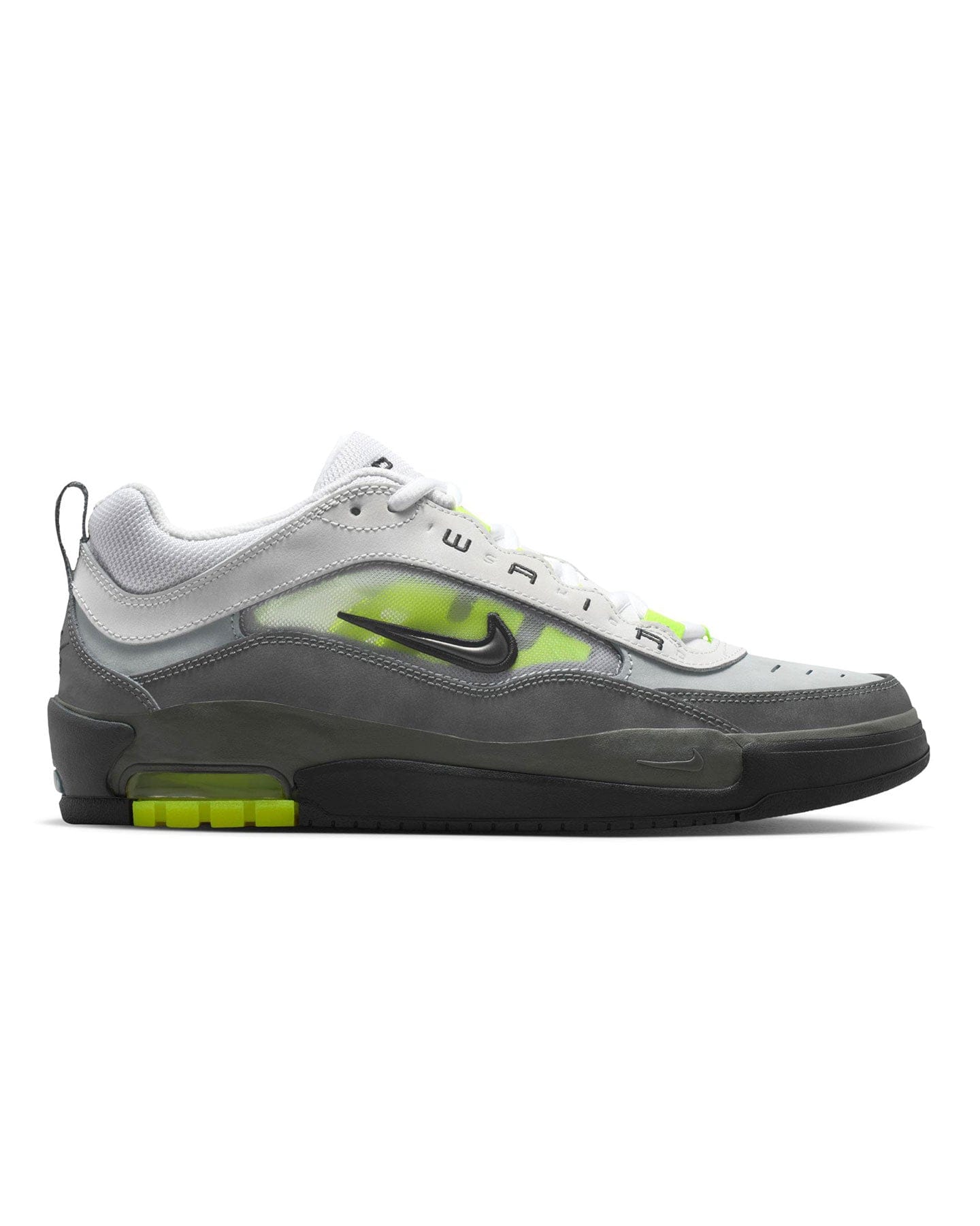 Nike SB Air Max Ishod - Black / Neon Yellow - Anthracite - LT Graphite - -