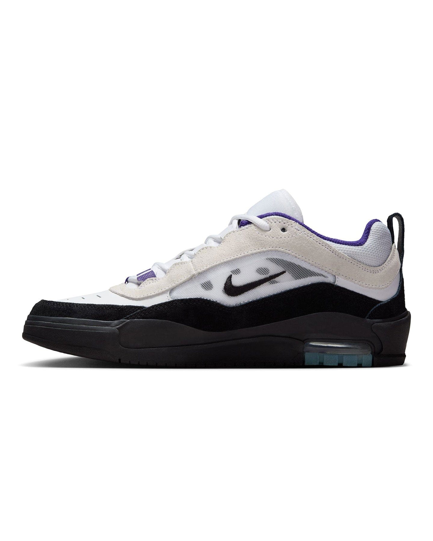 Nike SB Air Max Ishod - White / Black - Court Purple - -