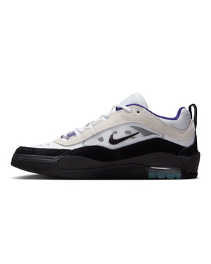 Nike SB Air Max Ishod - White / Black - Court Purple - -