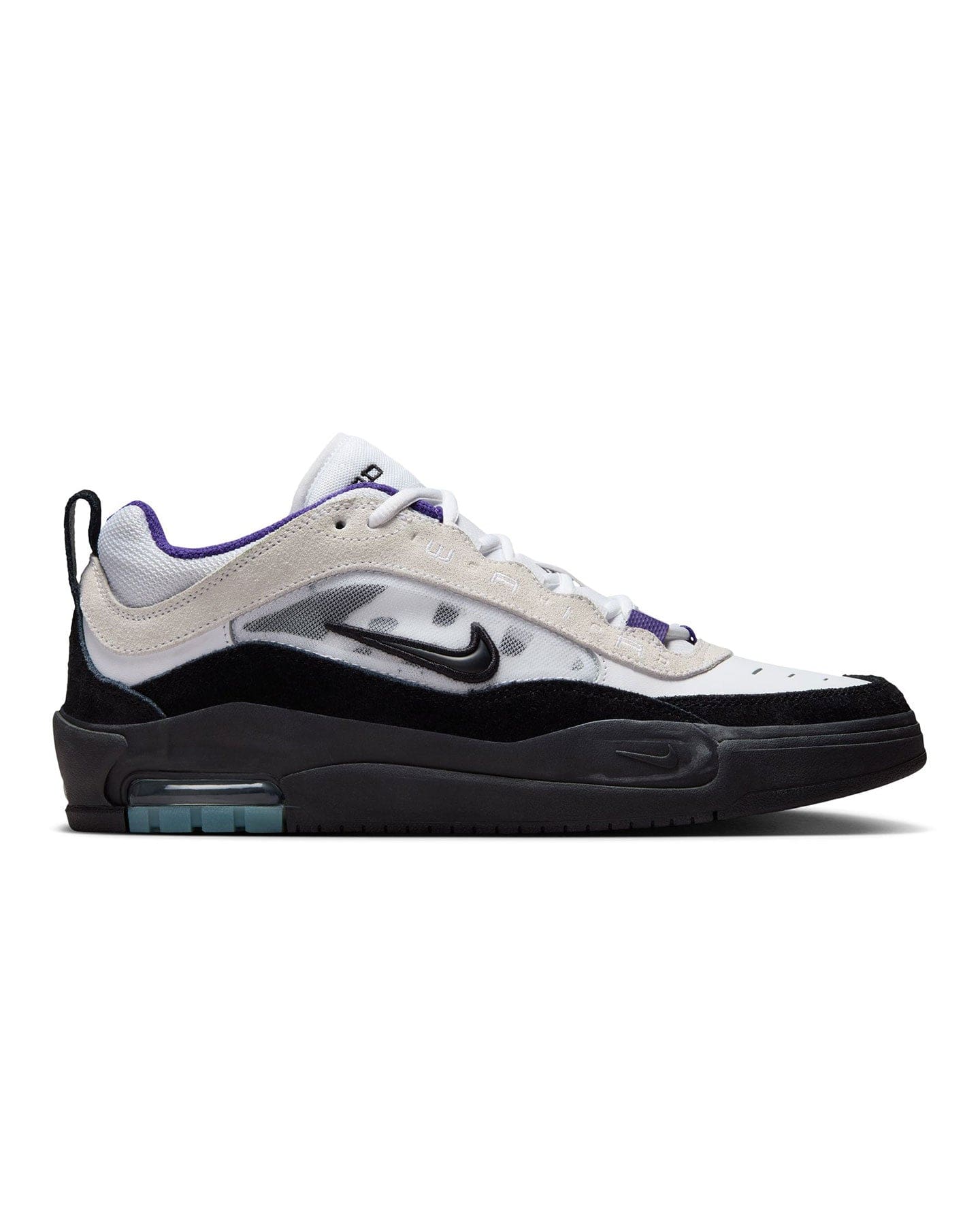 Nike SB Air Max Ishod - White / Black - Court Purple - FB2393 104 - 198481711741