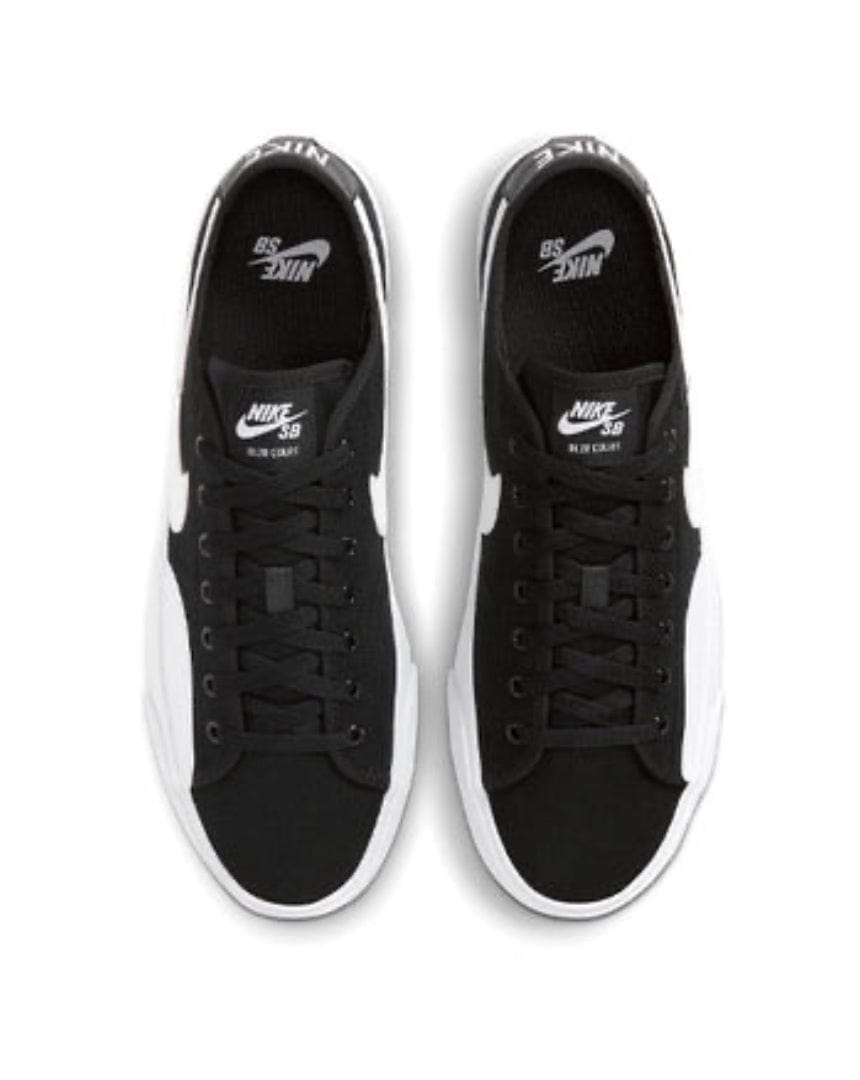 Nike SB Blazer Court - Black / White - -