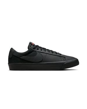 Nike SB Blazer Low Pro GT ISO - Black / Black - Black - DR9099 001 - 197600820715