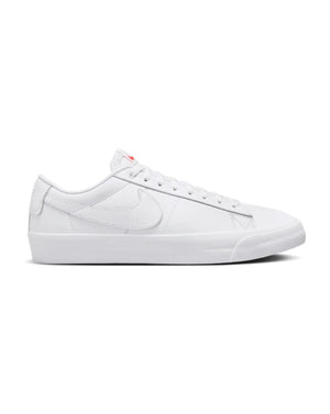 Nike SB Blazer Low Pro GT ISO - White / White / White - DR9099 101 - 197595923750