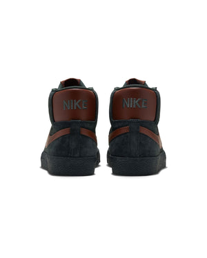 Nike SB Blazer Mid - Black Spruce / Corduroy Brown - -