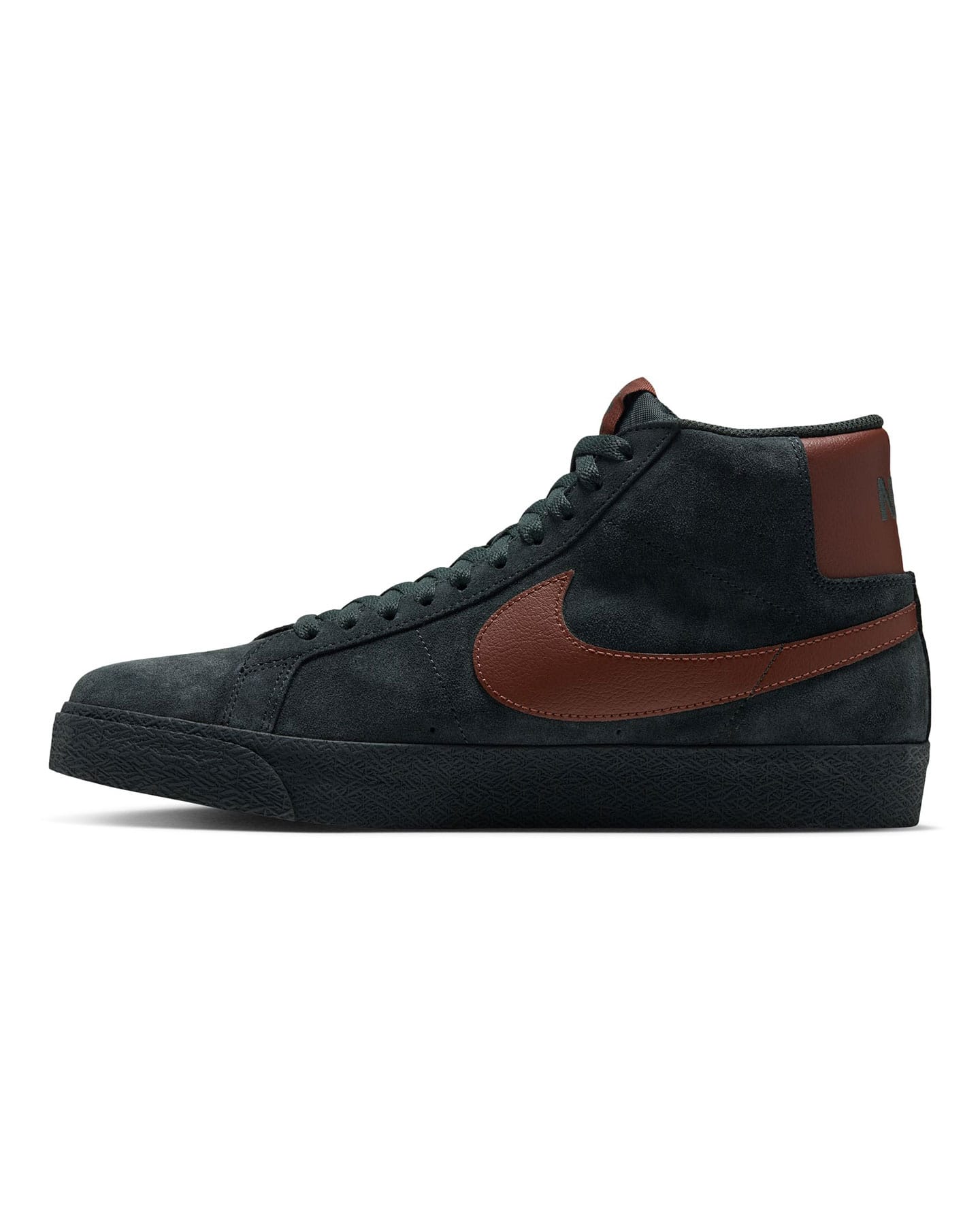 Nike SB Blazer Mid - Black Spruce / Corduroy Brown - -