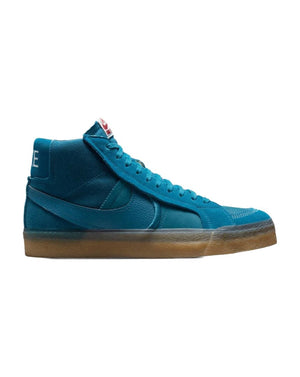 Nike SB Blazer Mid PRM Plus - Green Abyss - DV5468 300 - 196154141420