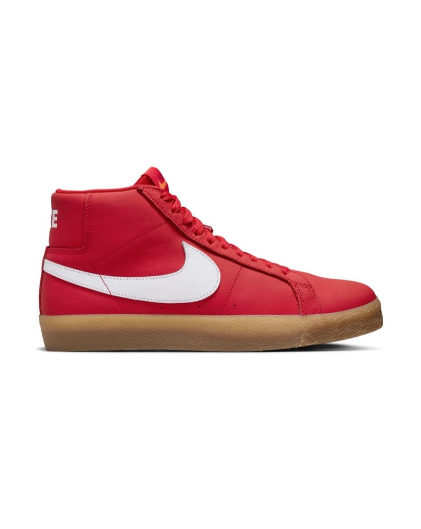 Nike SB Blazer Mid - University Red / White - FJ1680 600 - 0196977596926