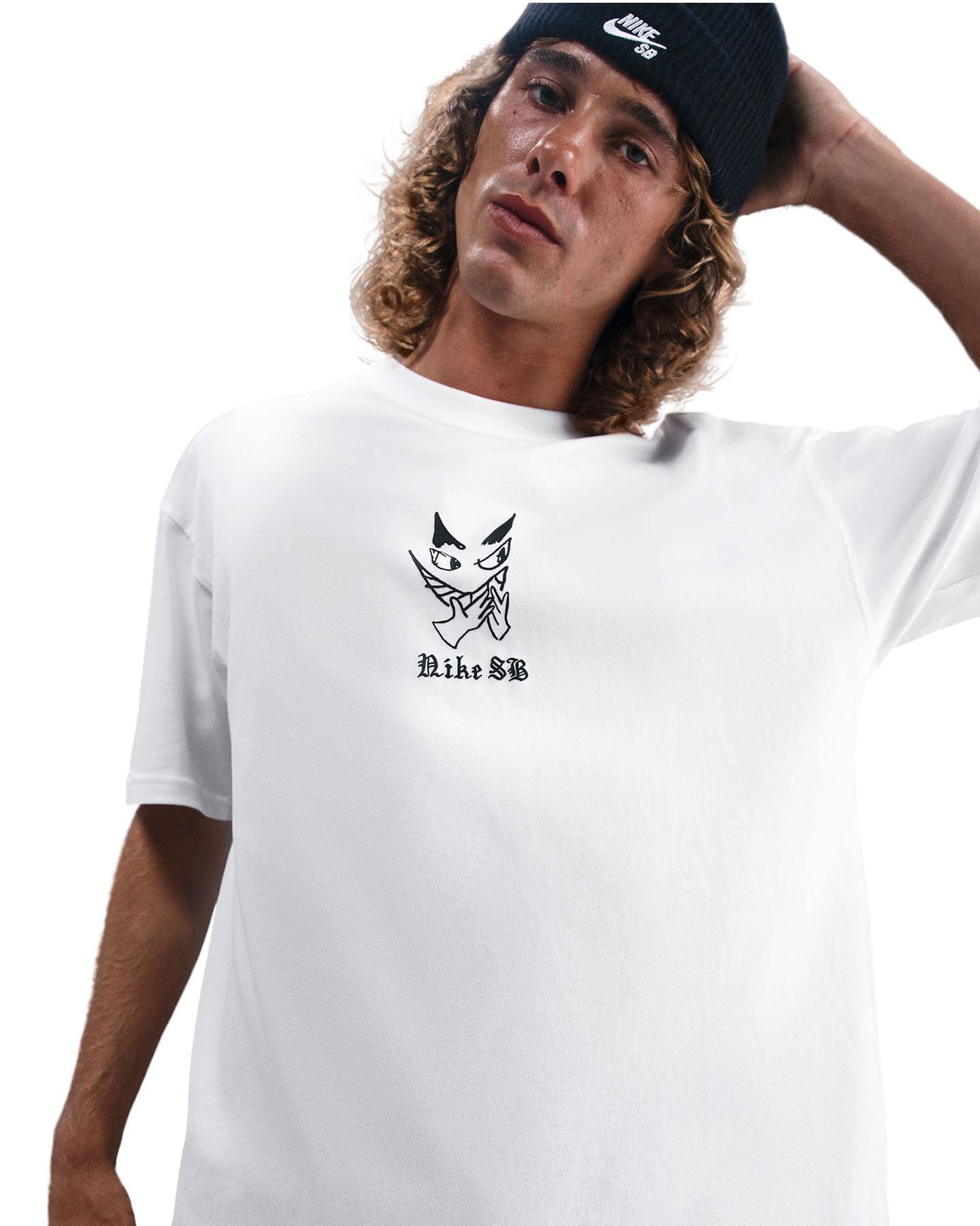 Nike SB Charcoal Dunk Tee - White - -