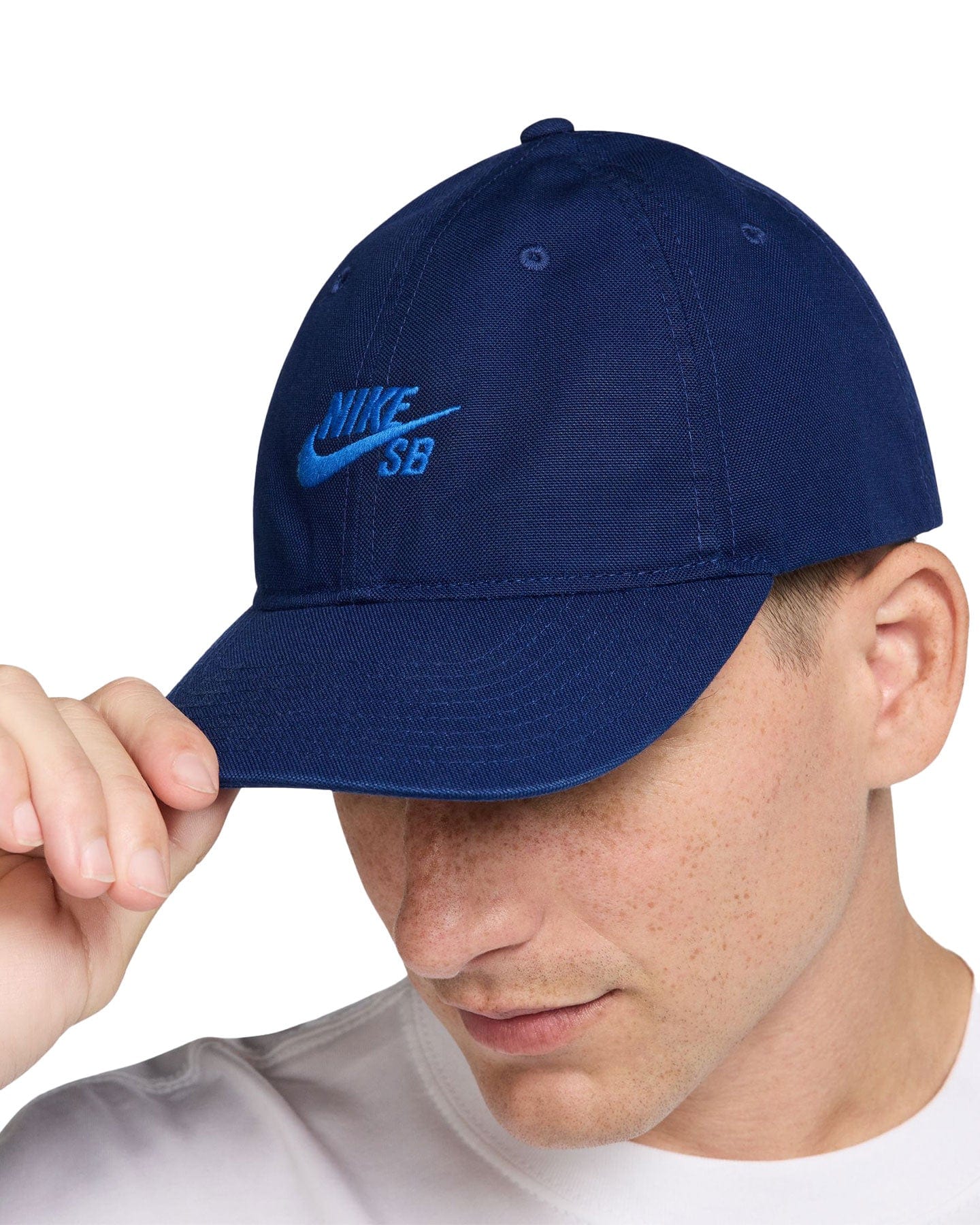 Nike SB Club Cap - Blue Void / Game Royal - HF7278 492 - 197860161276
