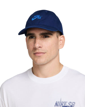 Nike SB Club Cap - Blue Void / Game Royal - HF7278 492 - 197860161276