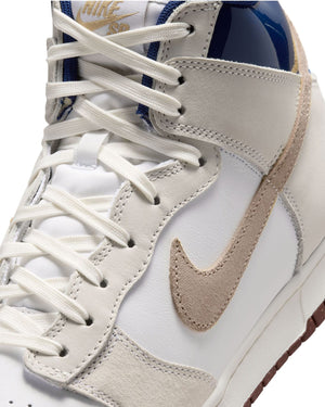Nike SB Dunk High Pro x Beyond Store - White / Ivory - Sand Dune - Blue Void - -