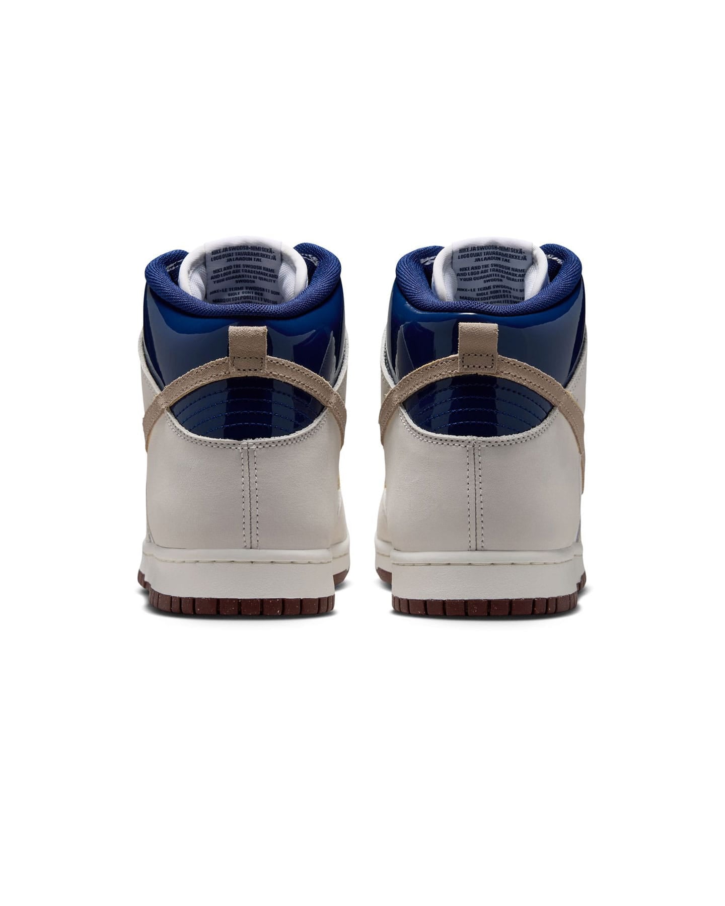 Nike SB Dunk High Pro x Beyond Store - White / Ivory - Sand Dune - Blue Void - -