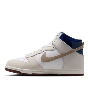 Nike SB Dunk High Pro x Beyond Store - White / Ivory - Sand Dune - Blue Void - -