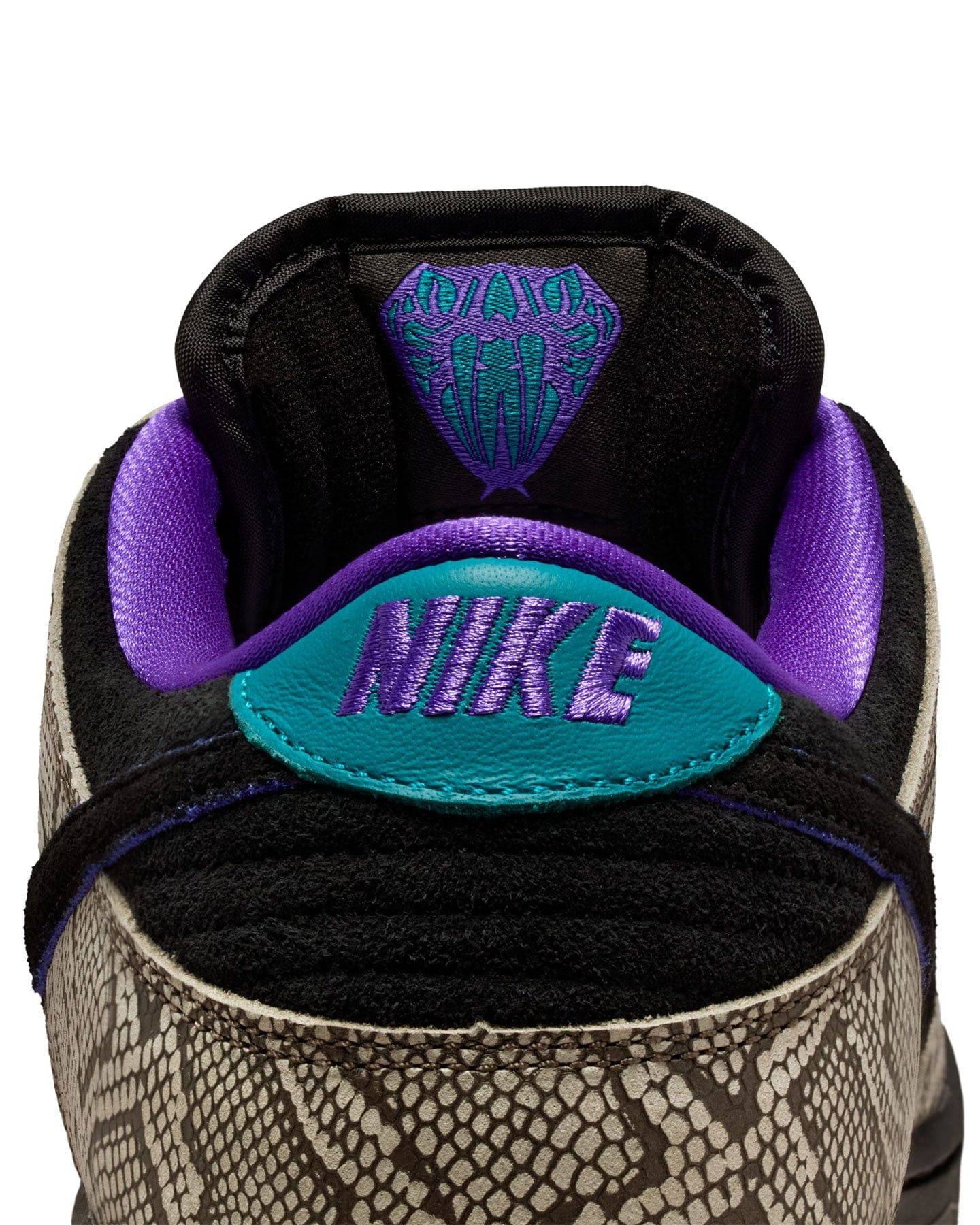 Nike SB Dunk Low Dashawn Jordan - Snake Skin / Black / Fierce Purple - -