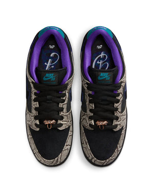 Nike SB Dunk Low Dashawn Jordan - Snake Skin / Black / Fierce Purple - -