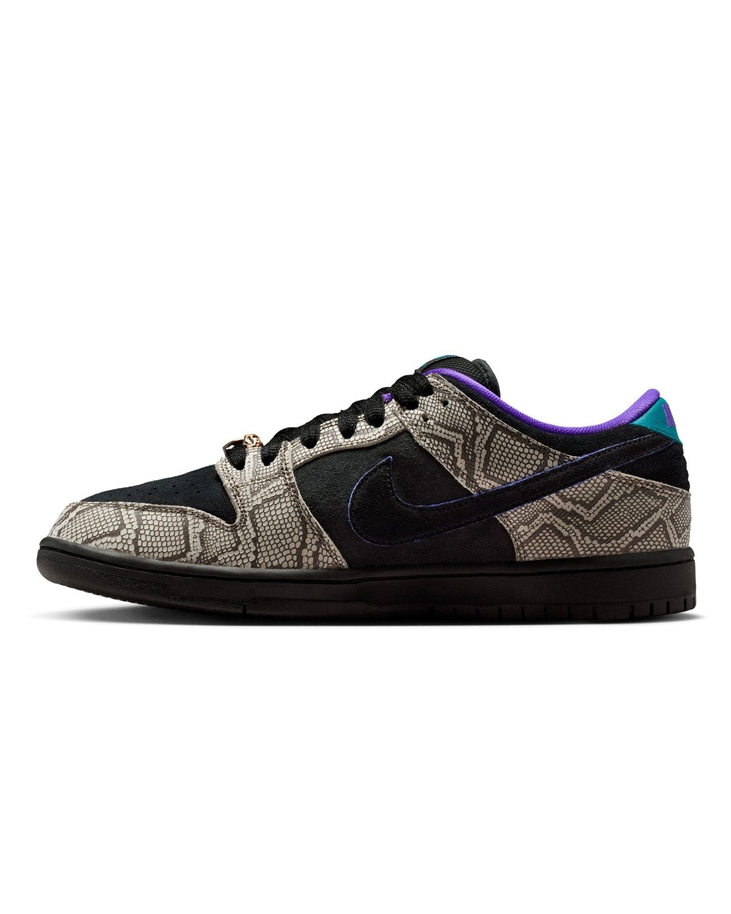 Nike SB Dunk Low Dashawn Jordan - Snake Skin / Black / Fierce Purple - -